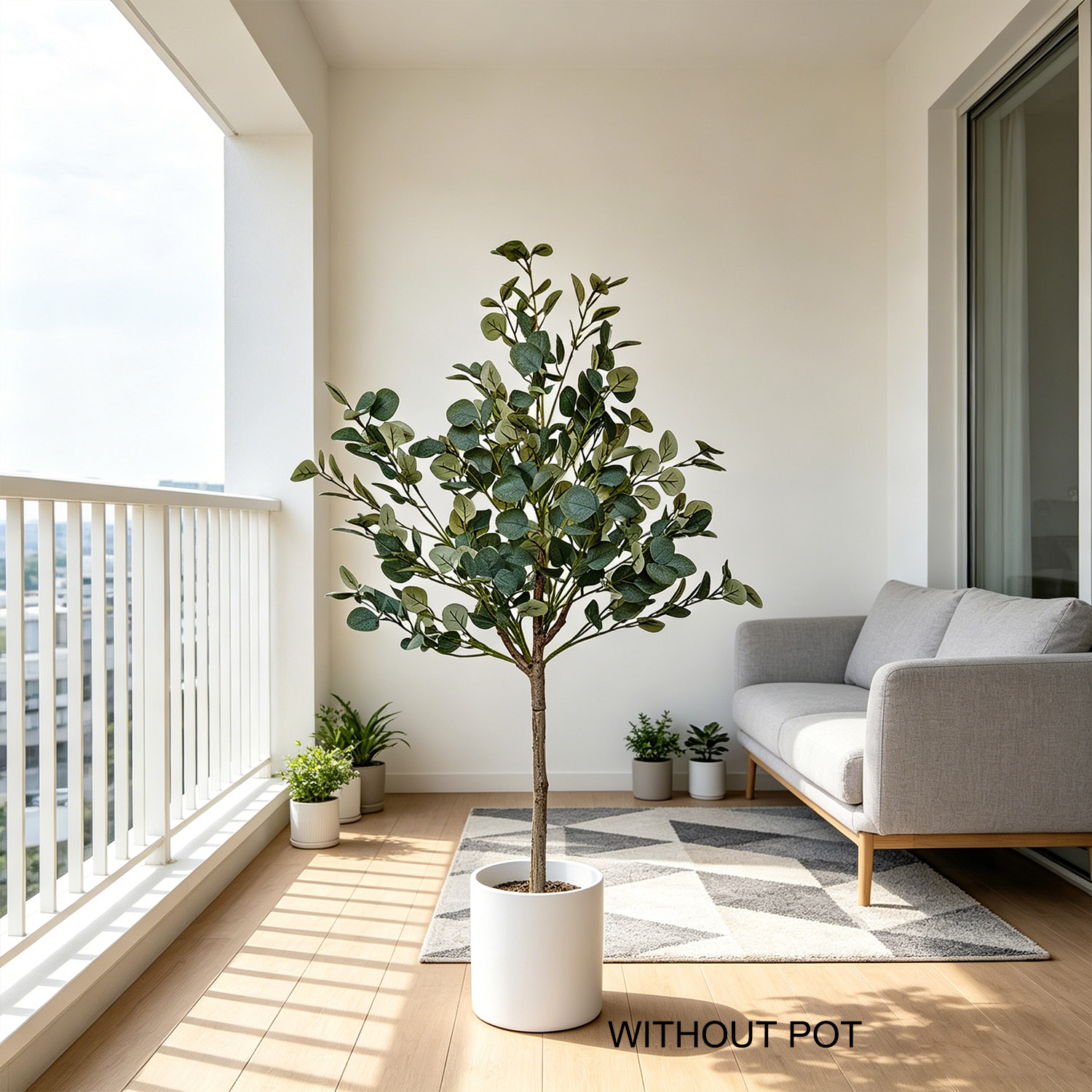 Искусственное растение эвкалип – обзор и цена Ficus Lyrata Tree