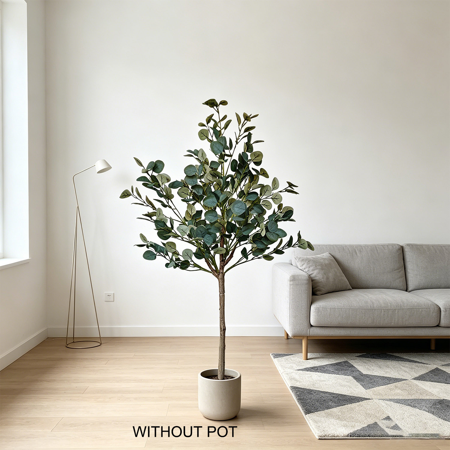 Искусственное растение эвкалип – обзор и цена Ficus Lyrata Tree