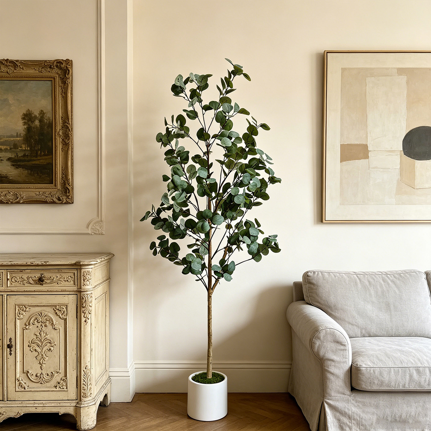 Искусственное дерево эвкалипта – обзор и цена Ficus Lyrata Tree