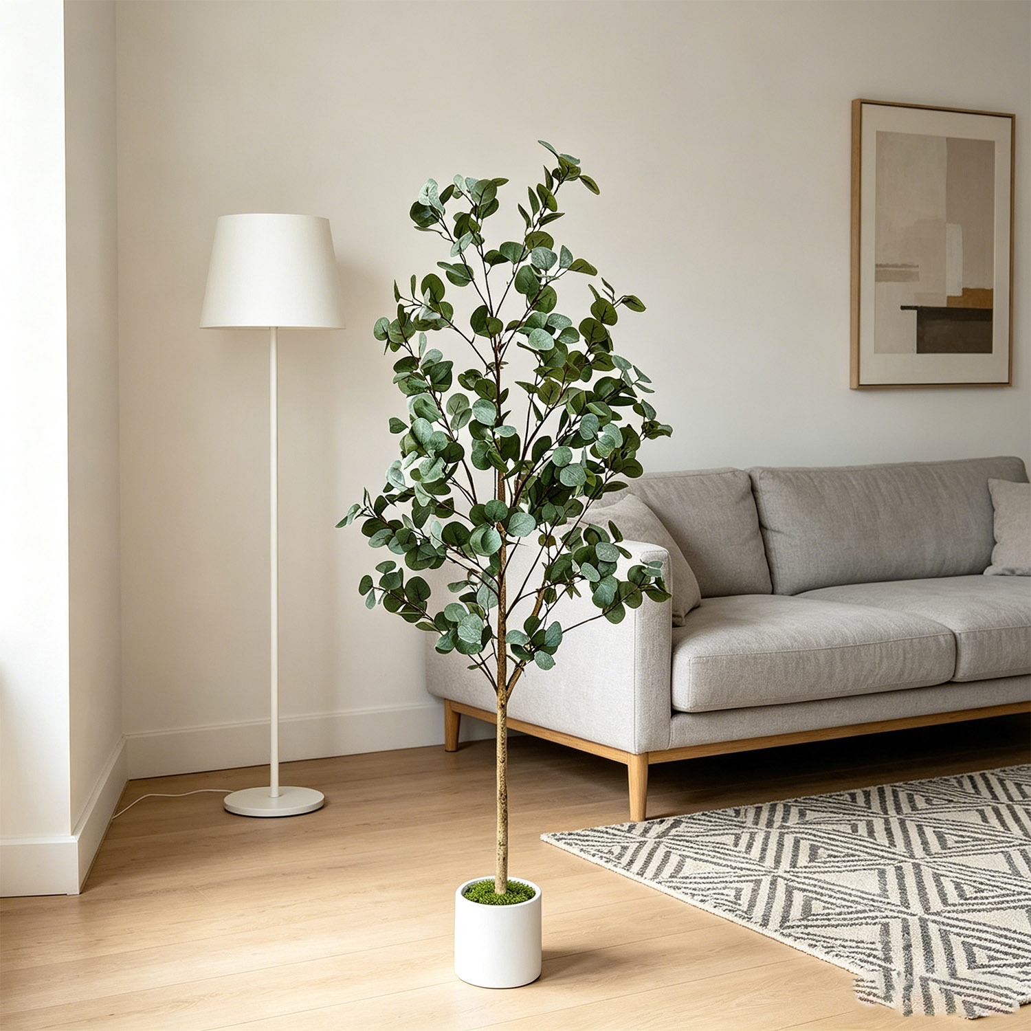 Искусственное дерево эвкалипта – обзор и цена Ficus Lyrata Tree